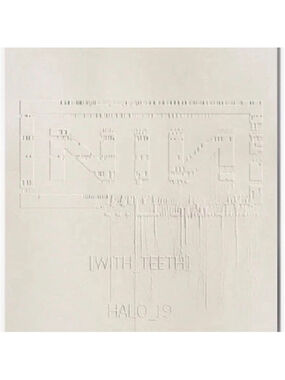 NIN Nine Inch Nails With Teeth Embossed Poster 18” x 24” | Mint Condition